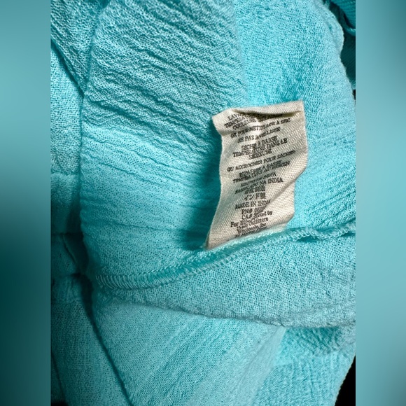 NWOT Free People X Jen’s Pirate Booty Fleetwood Tunic size XL in Ocean - Picture 8 of 10